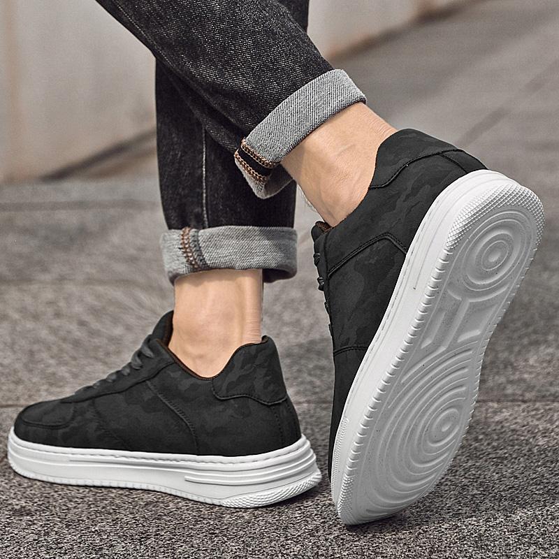 Fashion Men Sport Men Casual Flats Male Casual Vulcanize Shoes Comfortable Sneakers Lace-Up Skate Shoes Fashion Breathable Running Shoes