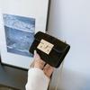 Chic Autumn Casual Mini Square Bag For Women With Soft Pu Leather And Chain Strap