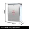 UOSU 201 Stainless Steel Outdoor Wall-Mounted Fire Hose Box