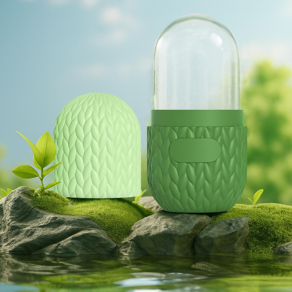 

Beauty Silicone Face Application, Silicone Mold, Facial Ice Application To Remove Swelling One Size зелений