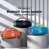 Enceinte portable TWS Bluetooth 5.3 Enceinte extérieure avec basses équilibrées AUX Lecteur MP3 Étanche