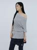 Eogeulliswedou Drape Band Off-Shoulder (Gray)