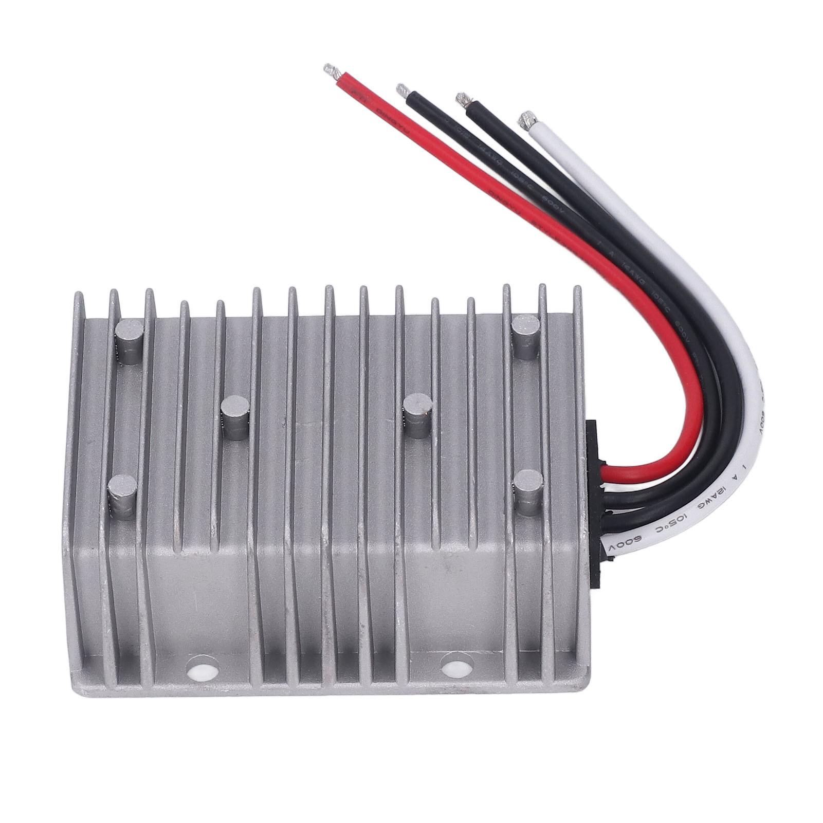 

Регулятор перетворювача живлення 48 В на 24 В, понижуючий перетворювач постійного струму 35 В на 60 В, 24 В постійного струму, 20 A, 480 Вт, IP68, водонепроникний