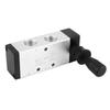 Pneumatic Manual Control Valve 5 Port 2 Position Hand Lever Valve 0~0.8Mpa (4H210-08)
