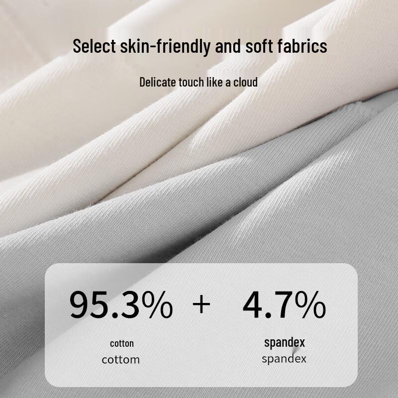 Audiffren Women's Mid-High Waist Period Underwear (2-Pack)