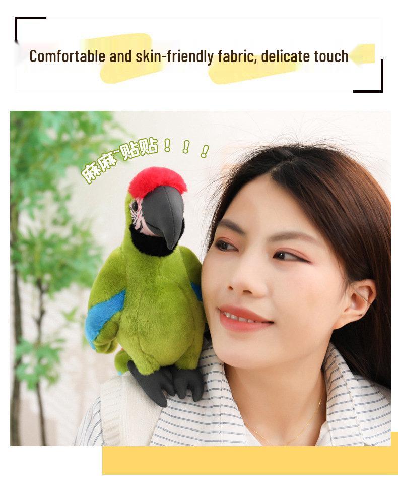 Macaw Plush Bird Doll - Soft Toy for Kids, Boys & Girls Gift