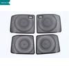 Black Titanium Dustproof Speaker Cover for Front Pillar Air Vent - Deep Blue 25 Model S05 Stainless Steel Interior Modification