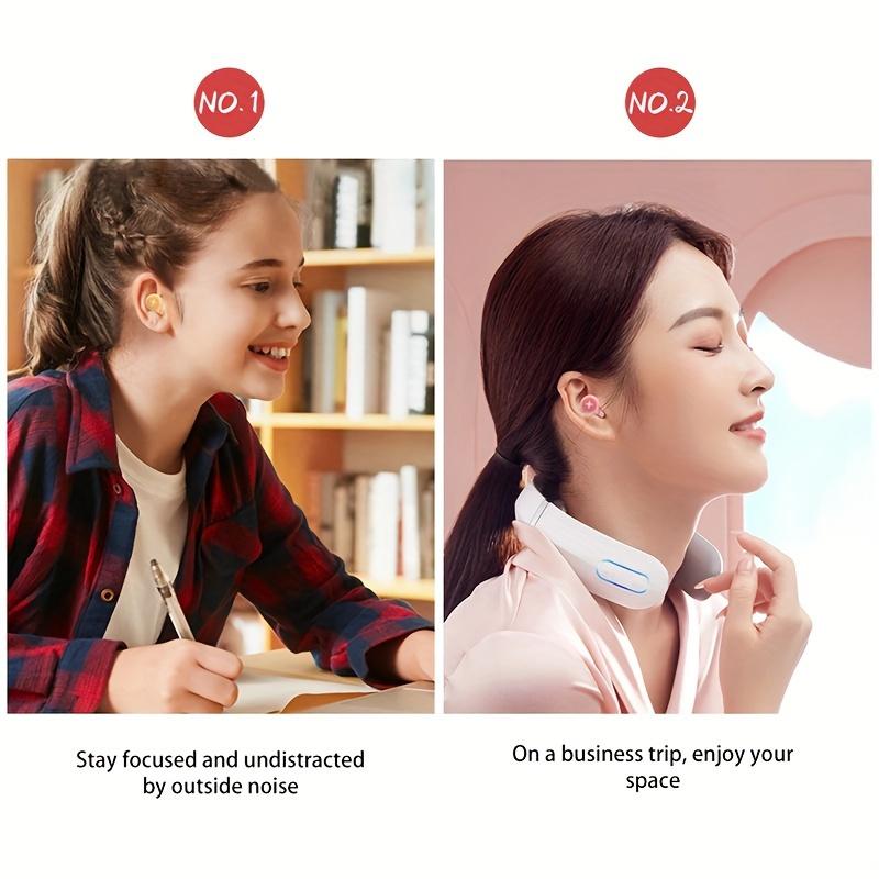 1PAIR earplugs anti-noise super sound insulation sleep artifact student dormitory sleep professional noise reduction anti-noise snoring