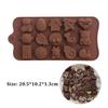 1-29 Handmade Silicone Mould Chocolate Candy Jelly Pudding Ice Mold Baking Tool
