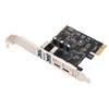 PCIe to USB 3.0 Type C Expansion Card 5Gbps 2 Type C 3.1 and 2 USB 3.0 Ports for Desktop PC Plug and Play