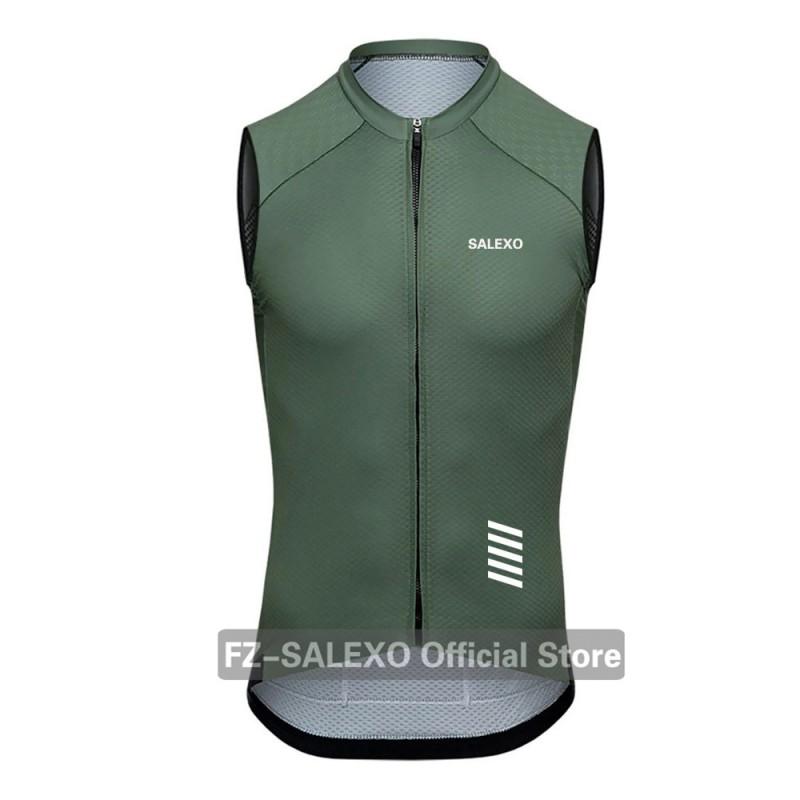 Men Windproof Sleeveless Cycling Vest Reflective