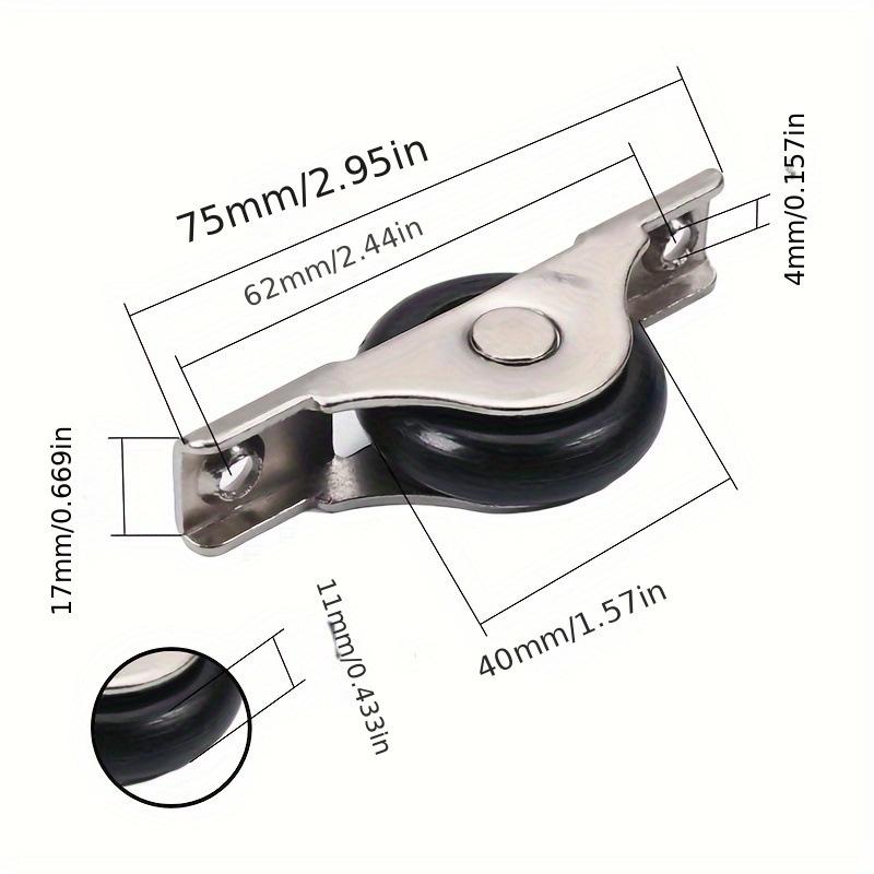 Sliding Door and Window Wheel Accessories: Bearings, Pulleys, Positioning Wheels, Floor, Concave, and Cabinet Door Wheels.