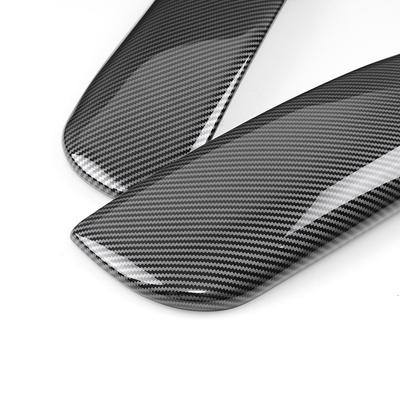 Accessoires de Voiture Motif Fibre de Carbone ABS Couvercle de Console Centrale Couvercle de Boîte à Accoudoir Garniture Pour BMW X5 X6 F15 F16 2014 - 2017 2018