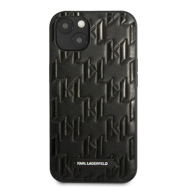 Etui Do iPhone 13 Mini Karl Lagerfeld Monogram Czarne