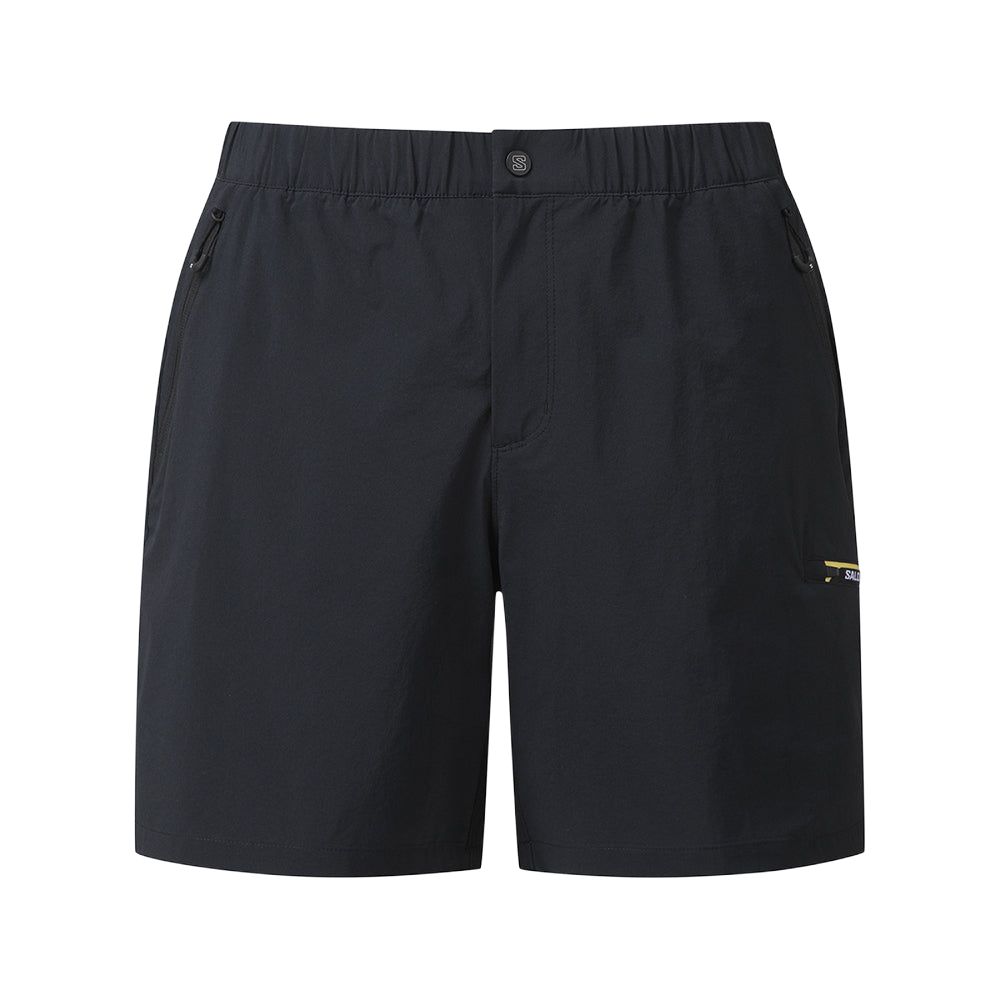 SALOMON Race Flag Blast Lightweight Stylish Simple Hiking Cargo Shorts Unisex Shorts Black LC2809300