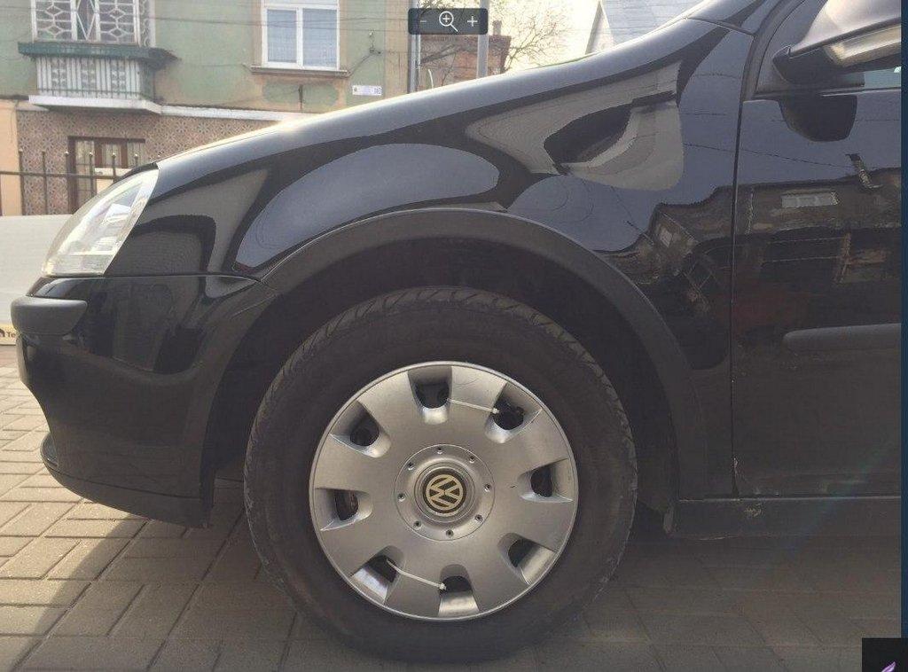 

Накладки на арки (4 шт, чорний мат) для Volkswagen Golf 5