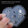 Silicone Stamping Template Rose And Butterfly Nail Art Silicone Molds 3D Carving Templates For Elegant Nail Decorations