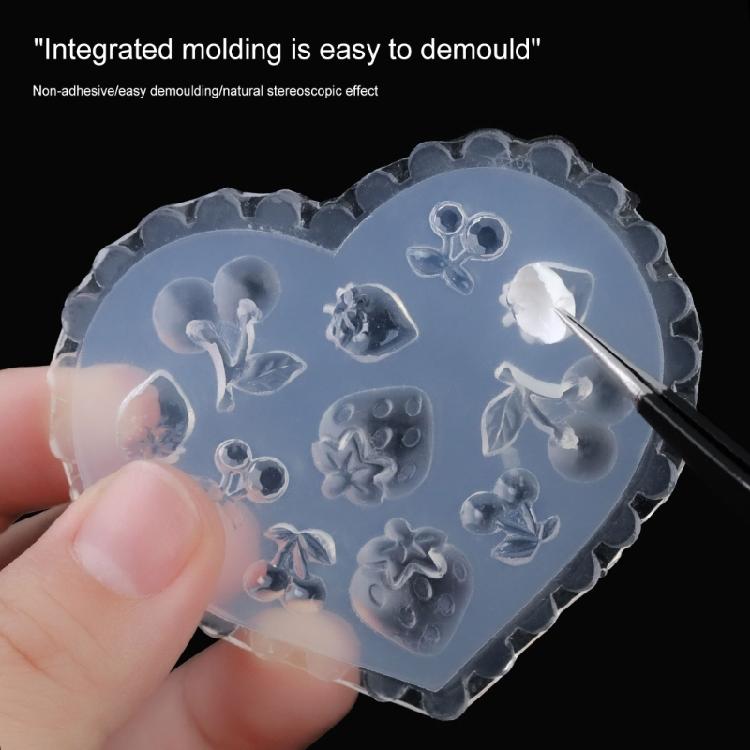 Silicone Stamping Template Rose And Butterfly Nail Art Silicone Molds 3D Carving Templates For Elegant Nail Decorations