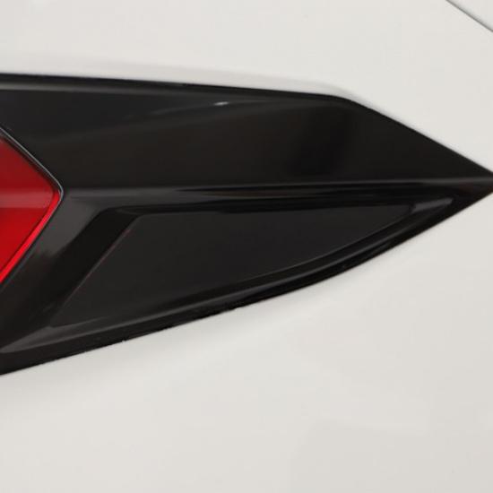 Rear Taillight Side Triangle Graphic Decal Vinyl Sticker For Corvette C8 20-25