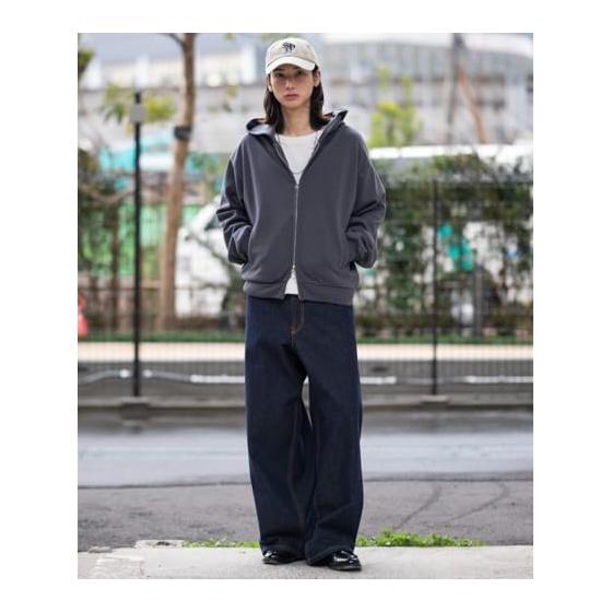 [Wego] Setup Compatible Bonded Zip Hoodie Sweatshirt Hoodie Tops Plain Simple Street Clothes Spring Clothes All Year Dance Clothes Men s