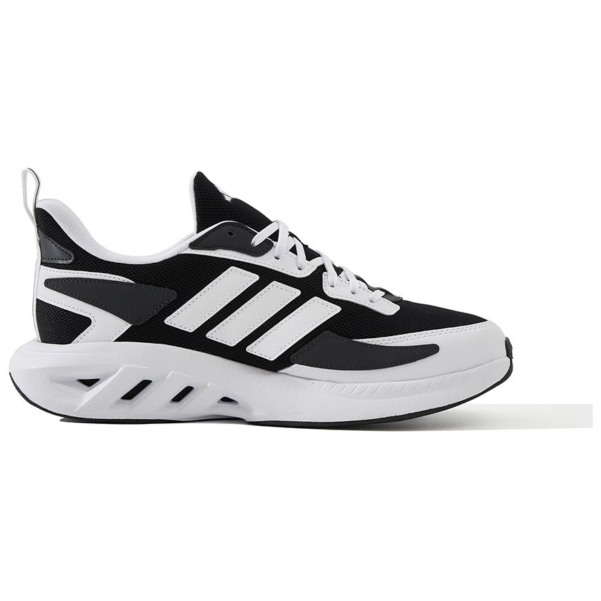Adidas All Day Power 1.5 E Comfortable Versatile Low-Top Casual Running Shoes Unisex Sneakers Black White JP8449