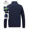 Septwolves Men's Double-sided Jacquard Windproof Jacket