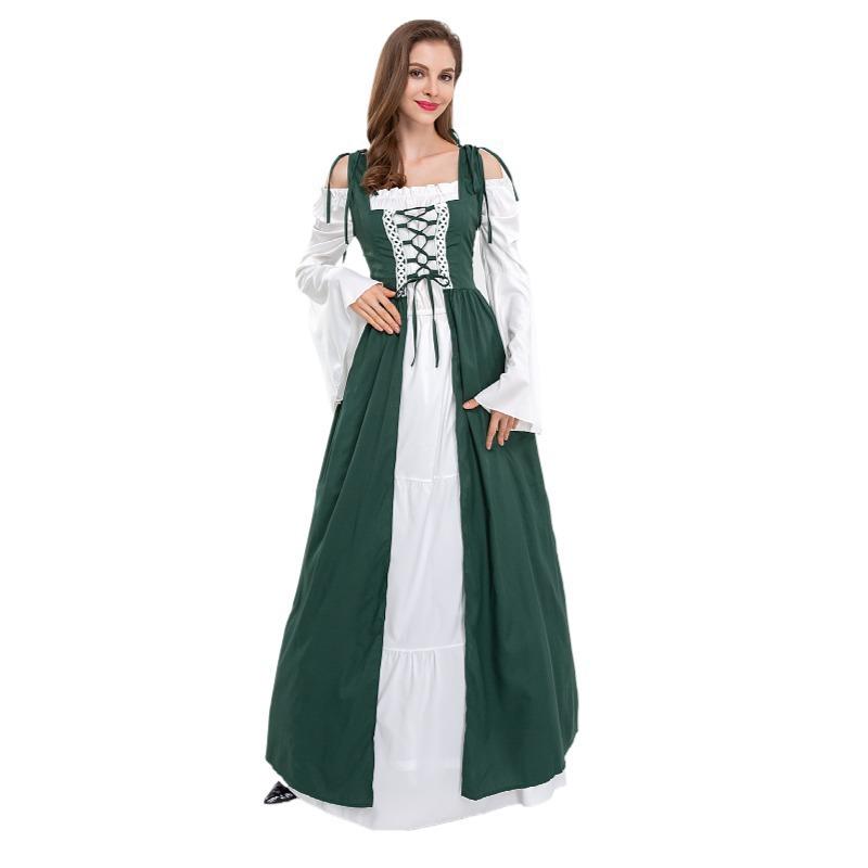 Cosplay Halloween court medieval European retro Victorian period, drama maid cosplay costume
