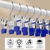 Non-Slip Mini Pants Clips for Baby Skirts - Stainless Steel, Multi-Functional, Non-Marking Design for Hanger Use