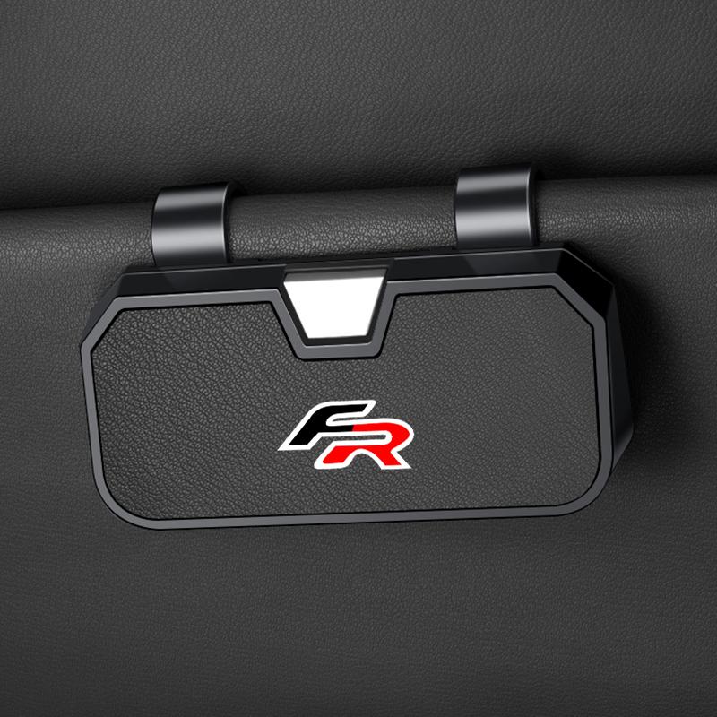 Módní pouzdro na sluneční brýle do auta Držák Klip pro uložení brýlí Pro Seat Leon 5F Mk3 Ibiza 6J Tarraco Arona Ateca Alhambra Příslušenství