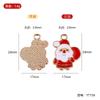 YT zinc alloy oil dripping small pendant, bracelet pendant, Christmas zinc alloy small size pendant
