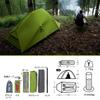 Naturehike Official Shop Tent for 2 for solo mountain double wall with with dedicated ground water resistance with storage 3 for disaster camping