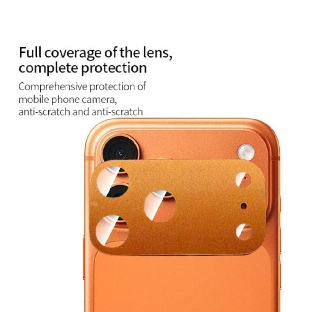 Aluminum Metal Lens Protector Full Cover Anti Scratch Camera Lens Cover HD Strong Adsorption for iPhone 17Pro/17 Pro Max