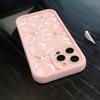 Pretty girl pink bow pattern phone case suitable for iPhone 17 16 15 14 13 12 11 Pro/Max/Plus anti drop and shockproof