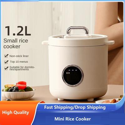 220V 1,2L Elektrický ryžovar Multi Cooker Inteligentný hrniec Domáci kuchynský spotrebič