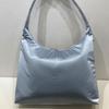 New Balance Glossy Tassel Big Shoulder Tote Bag Nbgcfsw107 Silver