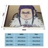Golden Kamuy Fluffy Flannel Stylish Washable Throw Warm and Blanket, Blanket, All-Season Blanket, Cute, 100125cm (50"x40")