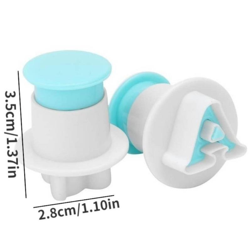 Pastry Mold DIY Fondant Cookie Cutter Embosser and Cake Decorating Tool Kit for Creating Delicious Cookies and Pastries At Home
