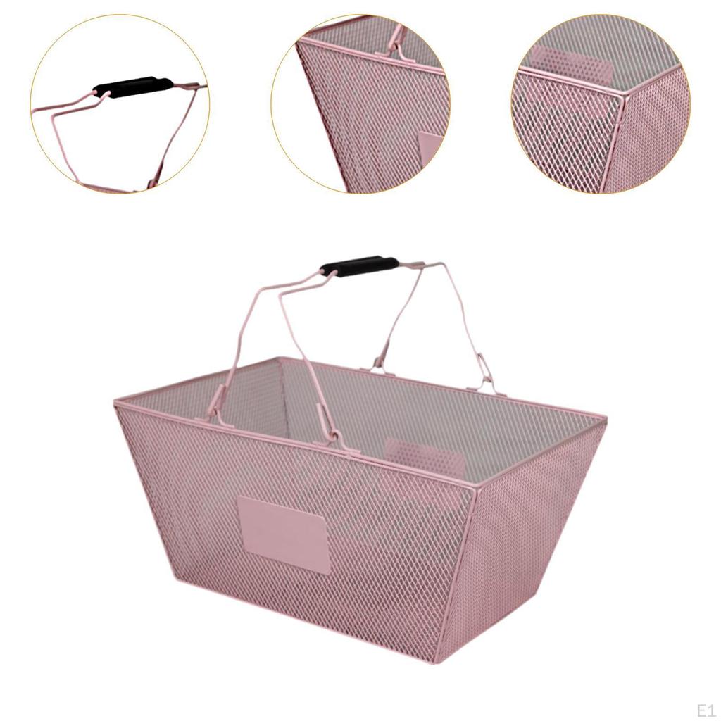 Iron Basket for Retail And Grocery Shopping