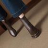 Krazing Pot Microfiber Round Toe Thick Heels Modern Boots Size 42 Zip Platform Beauty Lady Women Ankle Boots