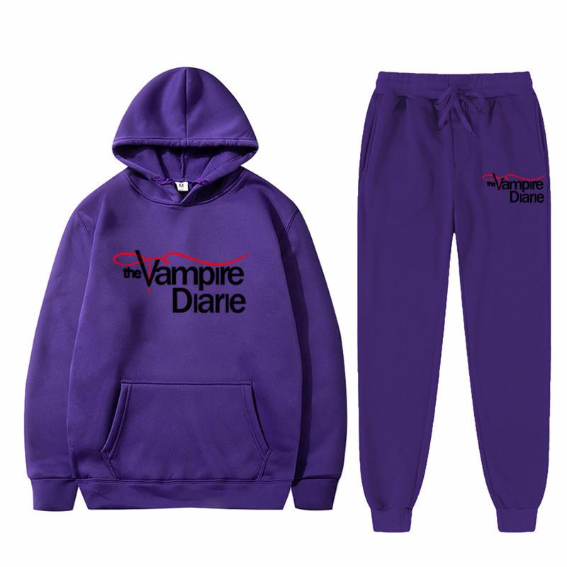 Das neue The Vampire Diaries Hoodies Pullover und Leggings Set
