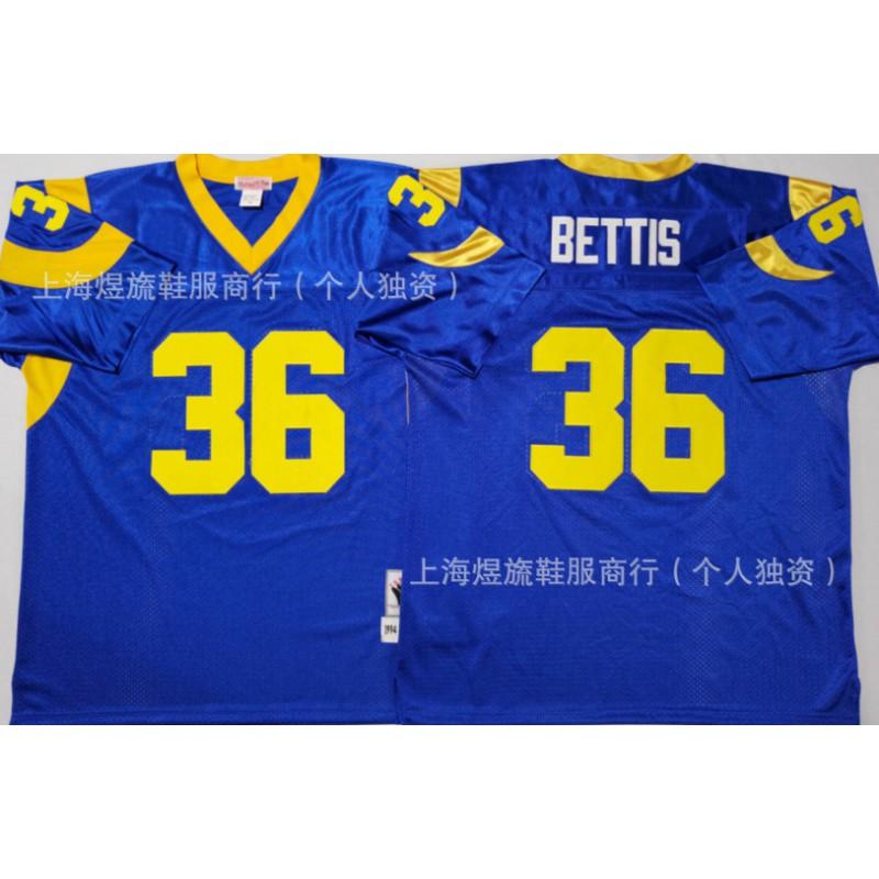 St. Louis Rams Vintage Football Jersey Mitchell Ness Embroidered NFL Style Team Apparel Men