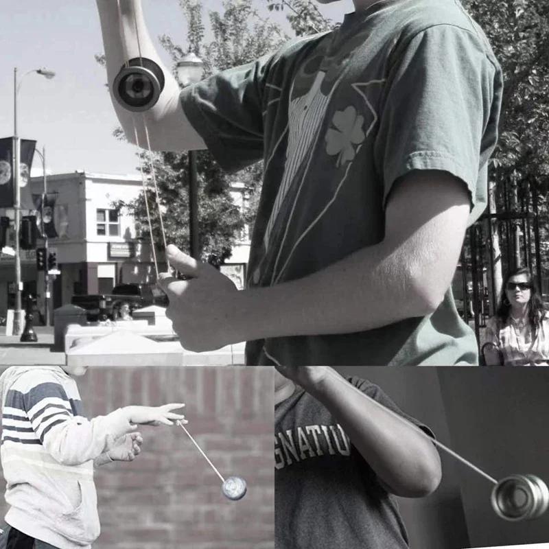 Yoyo Profissional Mágico Yoyo de Metal com Rolamento de 10 Bolas Liga de Alumínio Alta Velocidade Yoyo Não Responsivo Brinquedos Clássicos Para Crianças