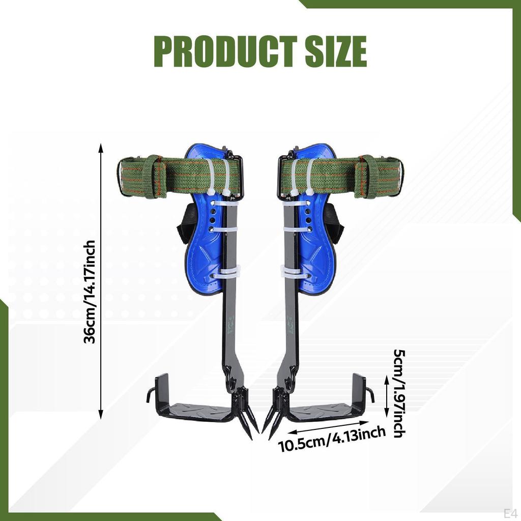 Tree Climbing Gear Spikes Accessories Climbings Kit for Work Logging