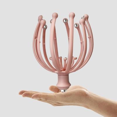 Yousheng Krakenkopf-Massagegerät mit 12 Massagekrallen Tragbares Ergonomisches Design Einfache Bedienung Tiefes Kopfhaut-Massagegerät