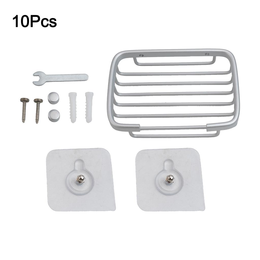 Soap Holder Soap Dishes Bathroom Accessories Soap Box Drain Soap Storage Basket Storage Rack Bath Net Drain Case