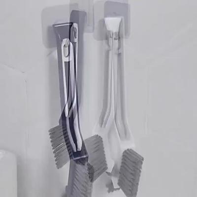3-In-1 Crevice Brush Floor Cleaning Brush Wall Bathtub Tile  Joint Crevice Hard Bristle Brush Bathroom Cleaning Brush