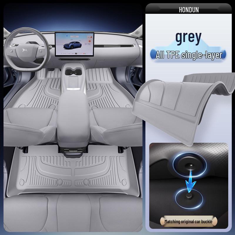 Xiaopeng M03 MAX 2025 TPE Floor Mats - Full Range Car Interior Accessories Xiaopeng M03 MAX 2025