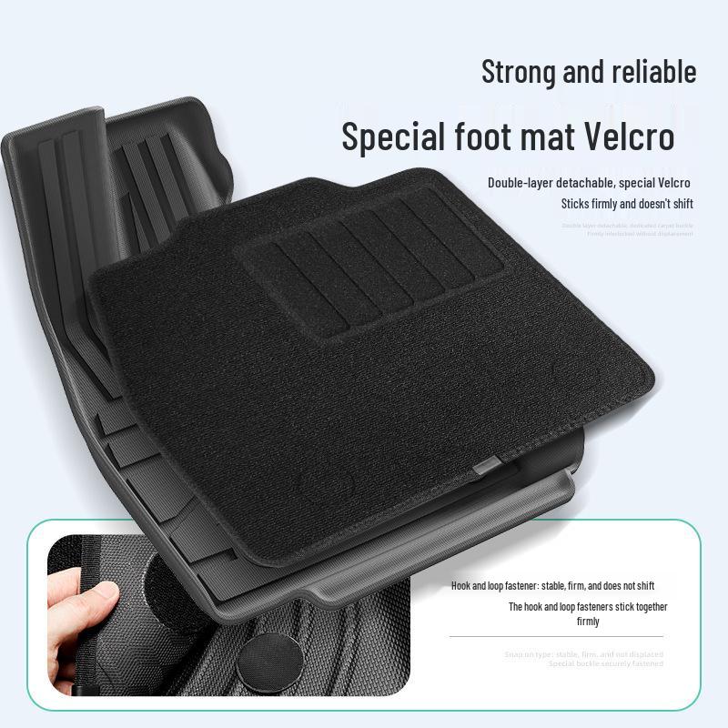 Durable TPE Floor & Trunk Mats for BYD Z9 GT (2024-2026) - Dirt-Resistant, Vehicle-Specific