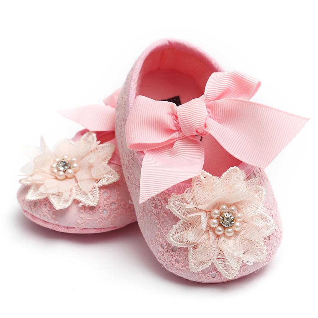 Shoes - Butterfly-knot Flower First Walkers Kid Shoes