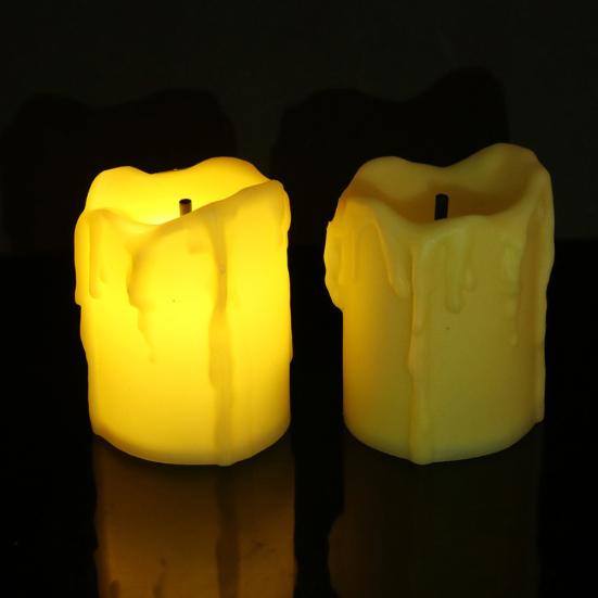 5Pcs Simulation LED Flameless Electronic Candle Table Light Party Decoration